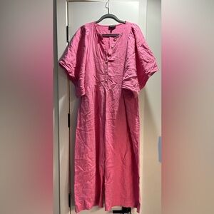 Ilana Kohn Eleanor Bubble Gum Pink Jumpsuit